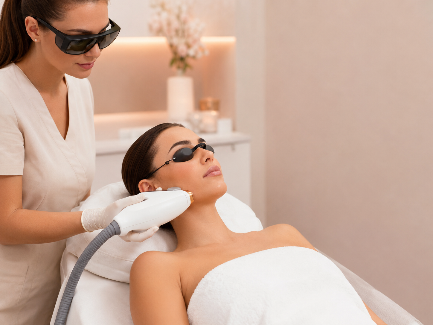 Face & Neck laser hair removal